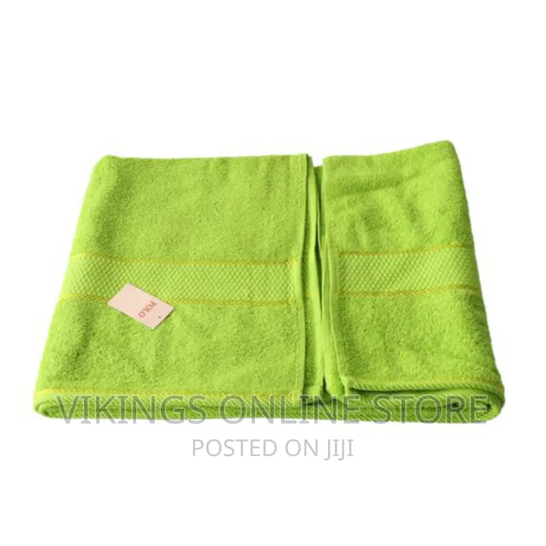 Bath Pure Cotton Towel- Lime Green