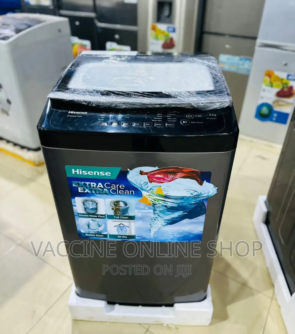 Hisense Washing Machine 8kg /Hisense 8kg Machine (#0738)