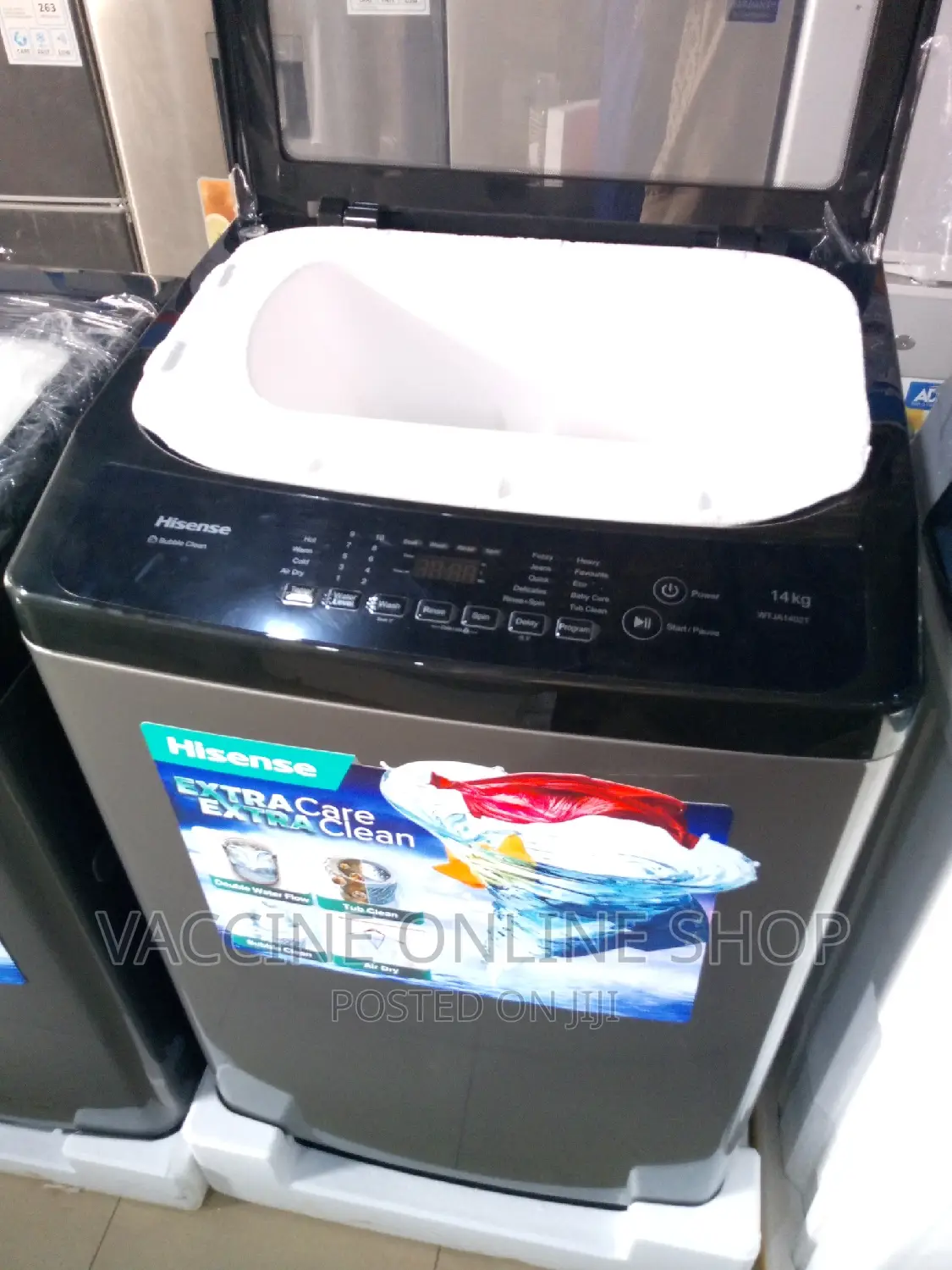 Hisense 14kg Washing Machine Top Loader/ Automatic Machine