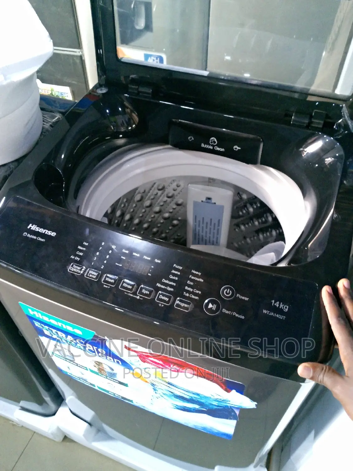 Hisense 14kg Washing Machine Top Loader/ Automatic Machine
