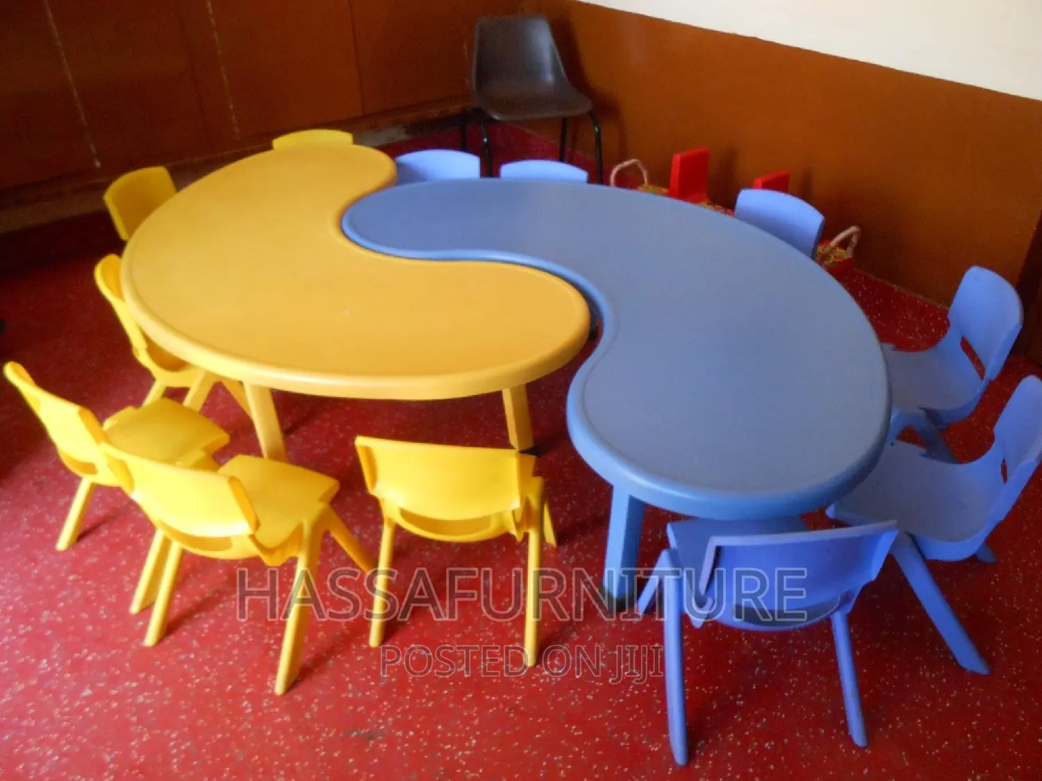 Kindergarten Moon Table and Chairs