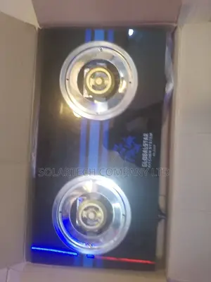 Two Burner Glass Gas Plate