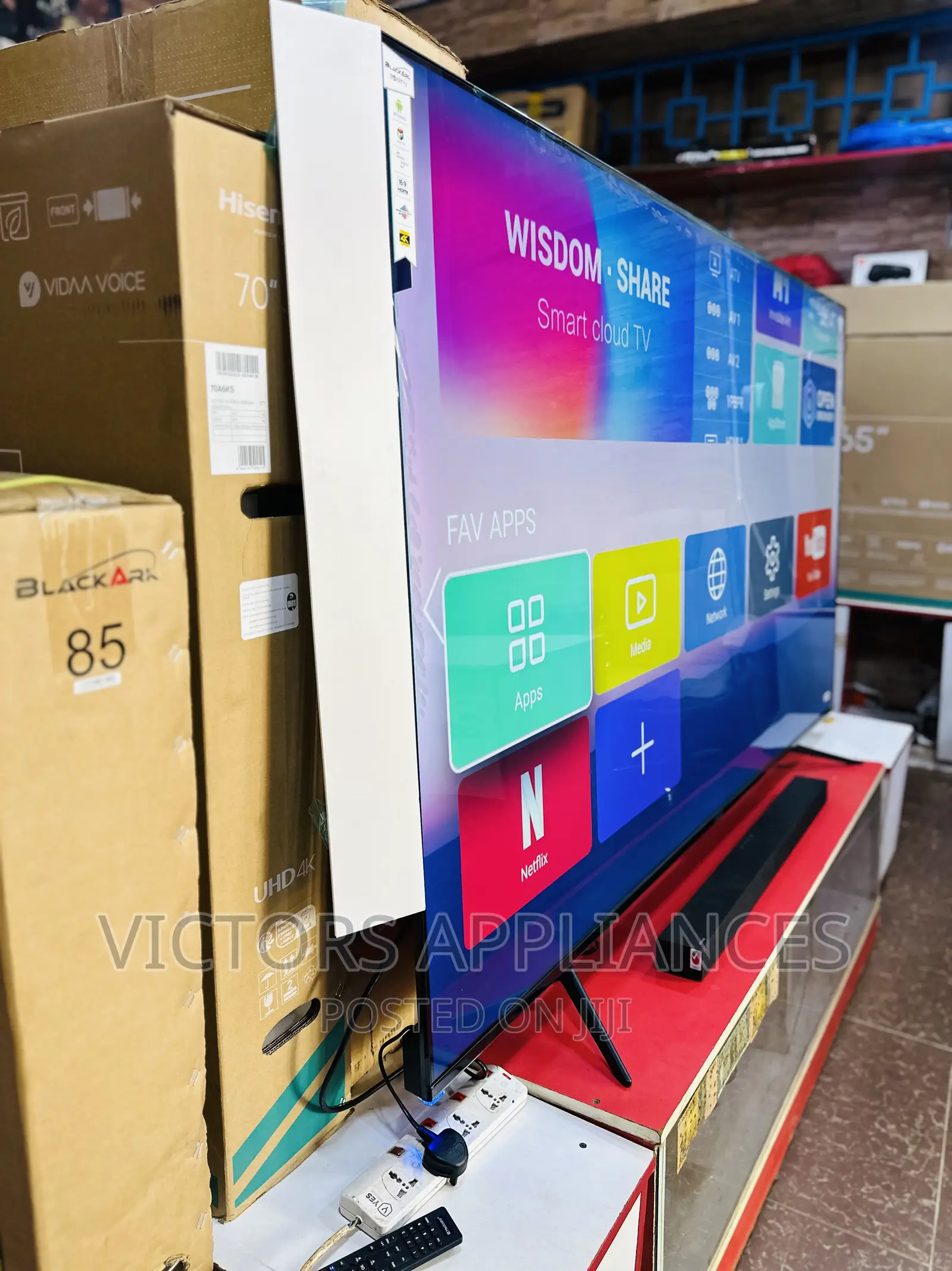 Blackark 85inches Uhd Android Smart Tv