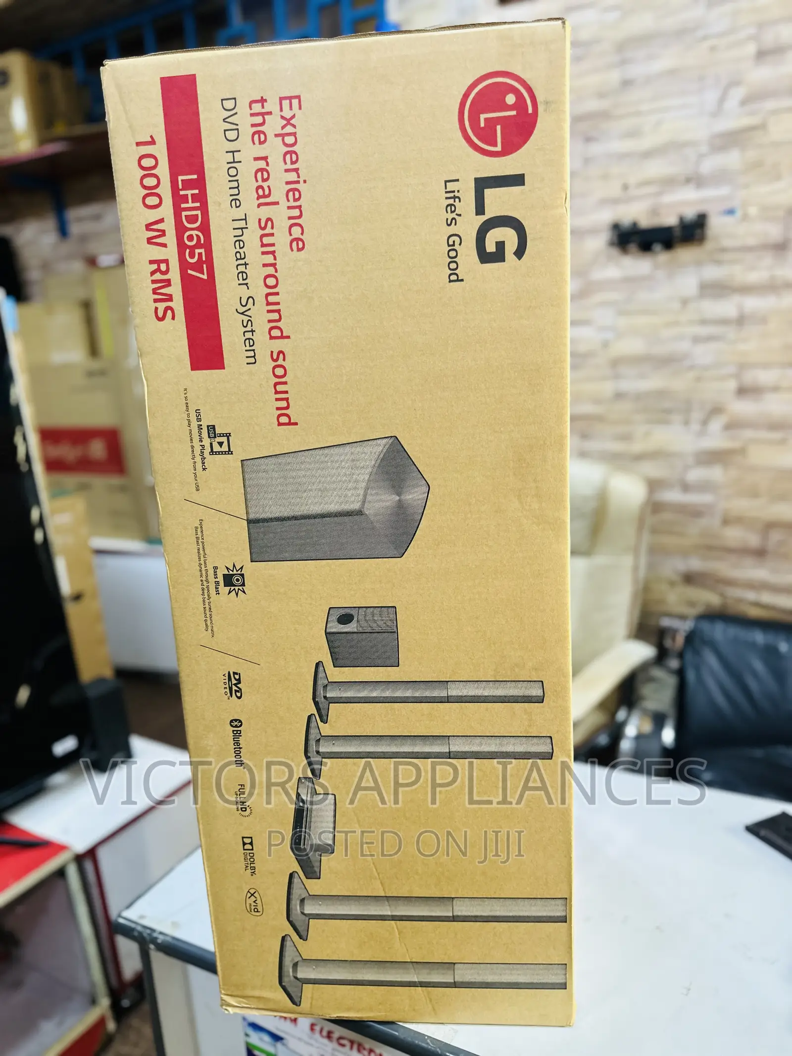 LG Home Theater System Lhd657