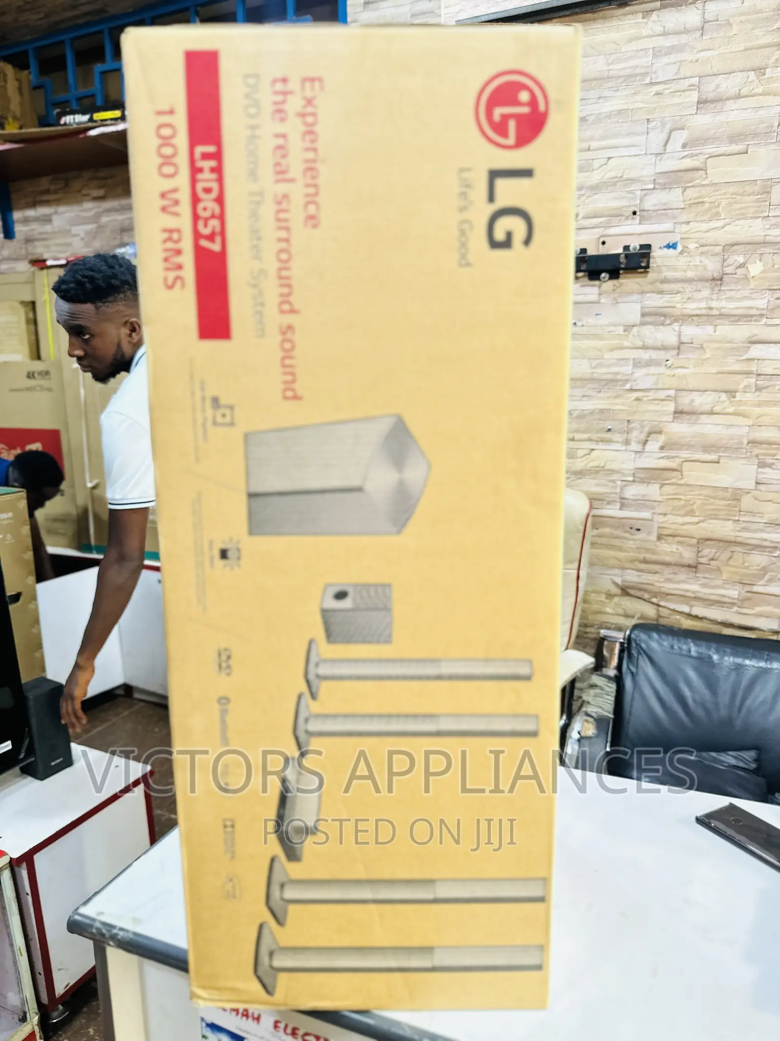 Brand New LG Home Theater System LHD657