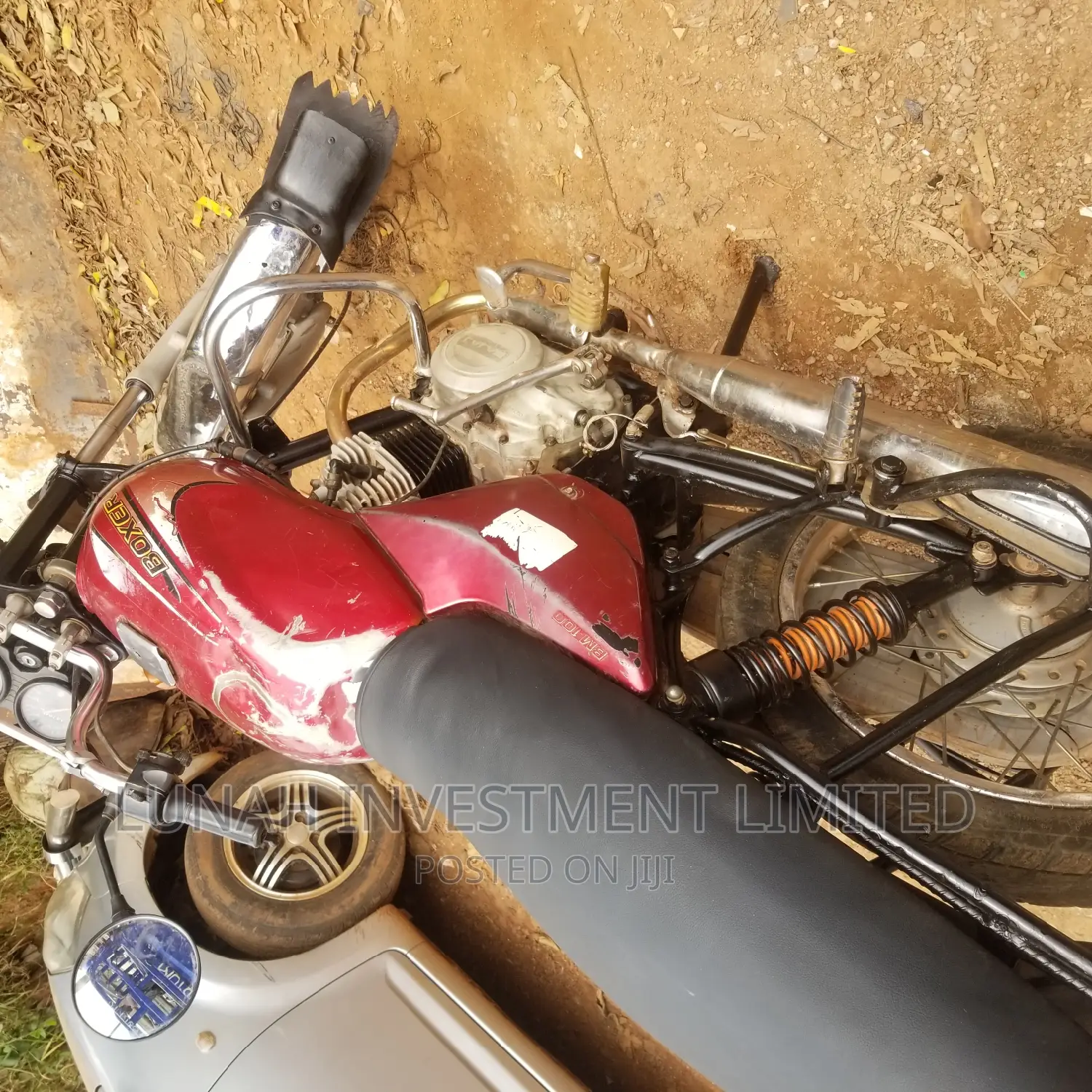 Bajaj Boxer 2021 Red
