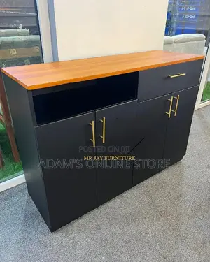 Black Kitchen Cabinet/Cabinet/Kitchen Cabinet