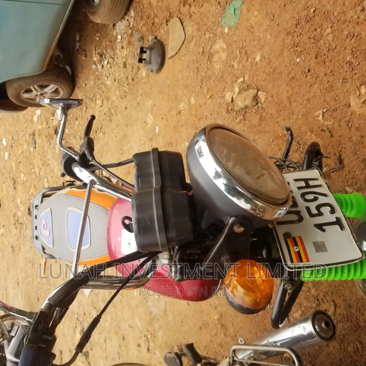 TVS HLX 125 2021 Red