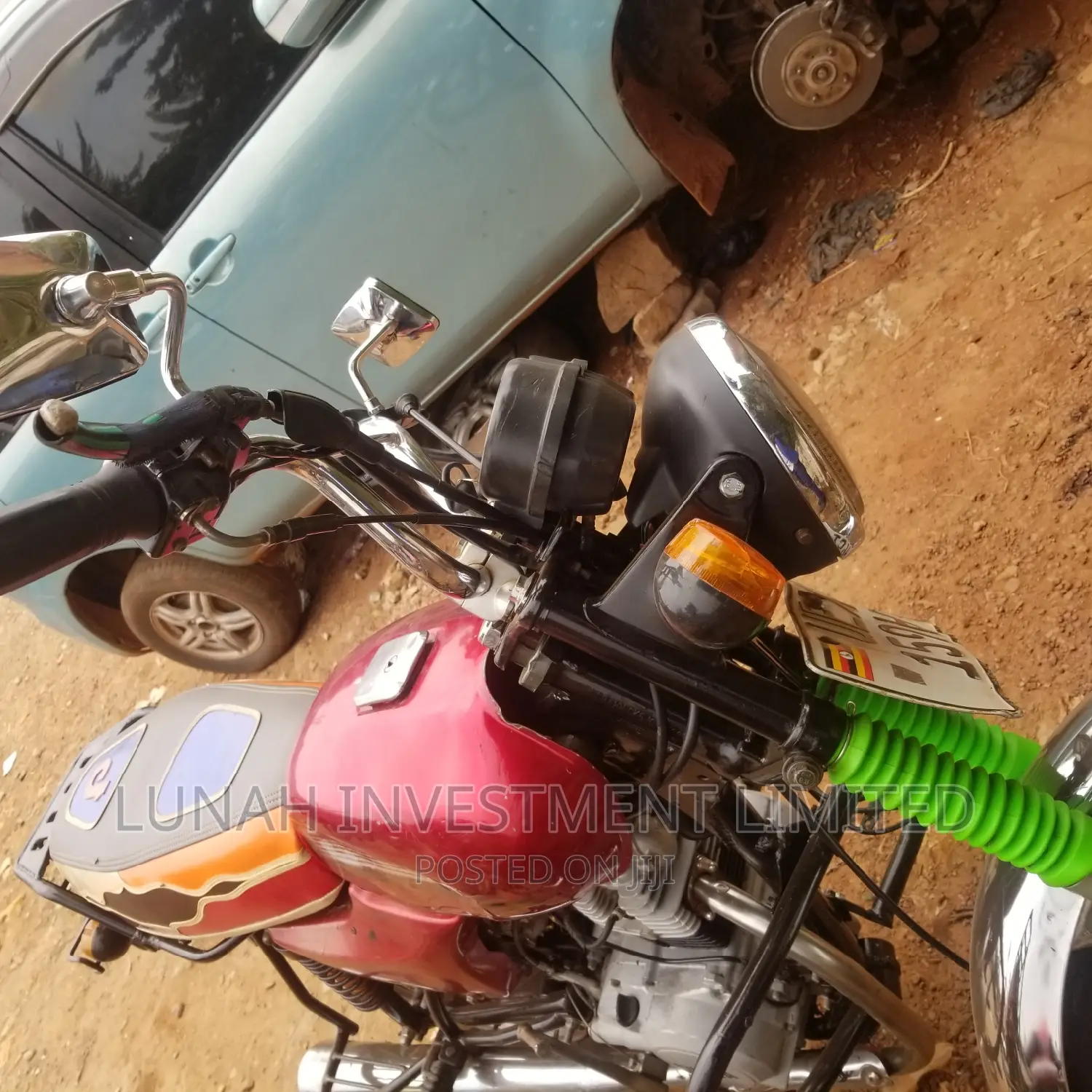 TVS HLX 125 2021 Red