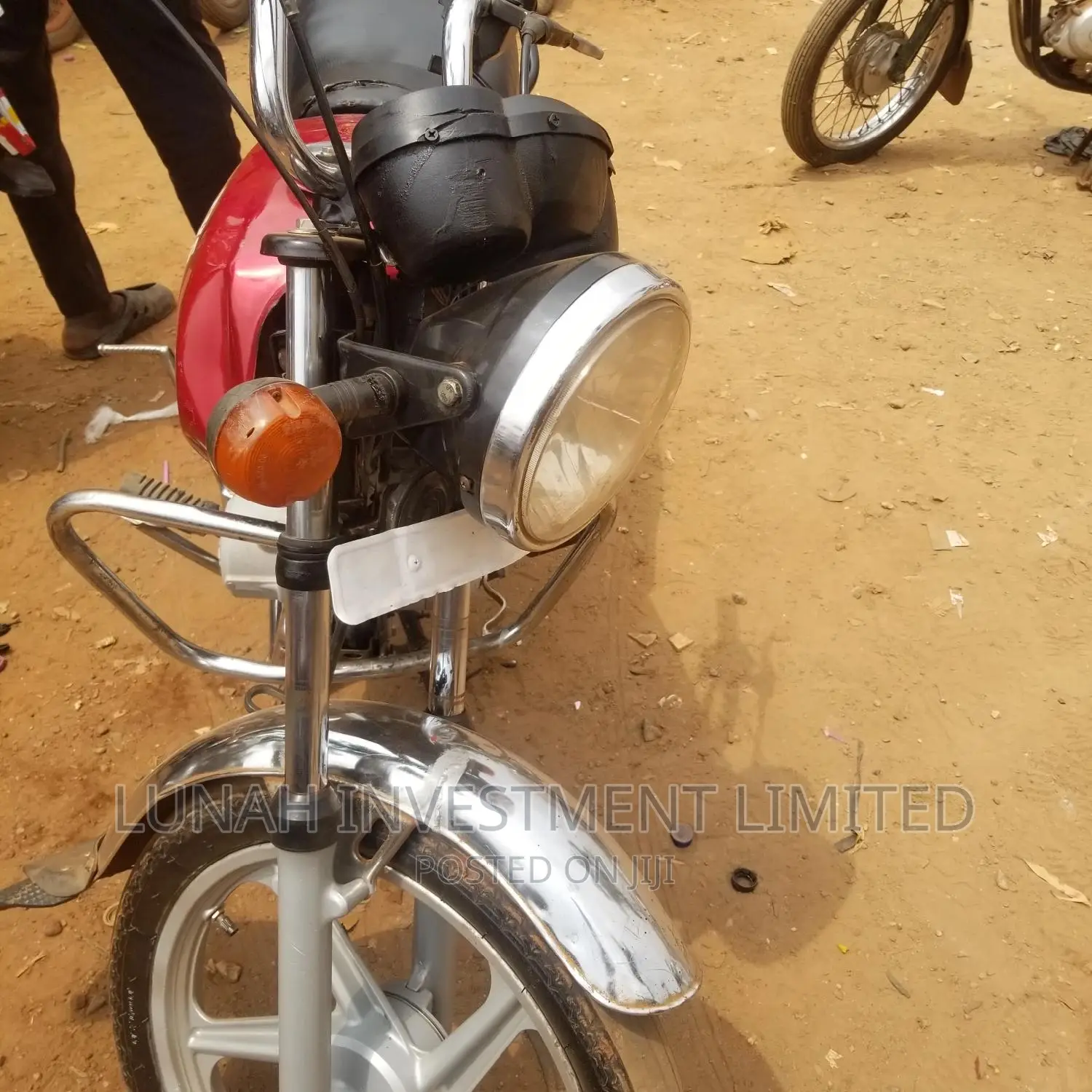 TVS XL 100 2021 Red