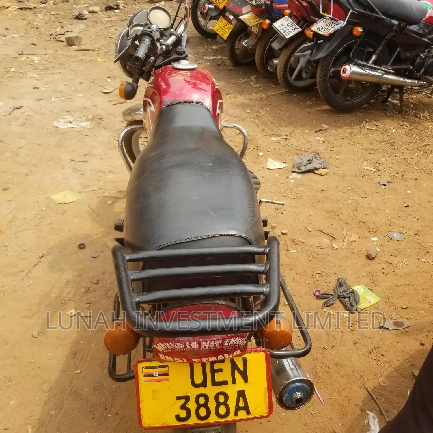 TVS XL 100 2021 Red