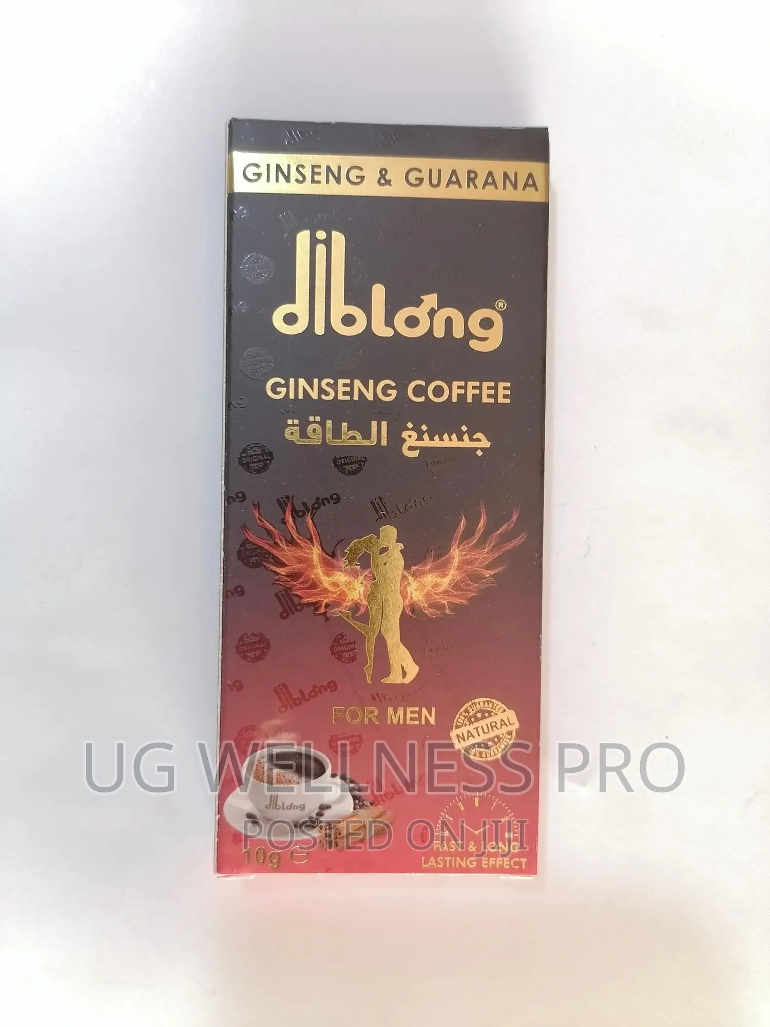 A Man Power Diblong Ginseng Coffee Instant Effective For72h
