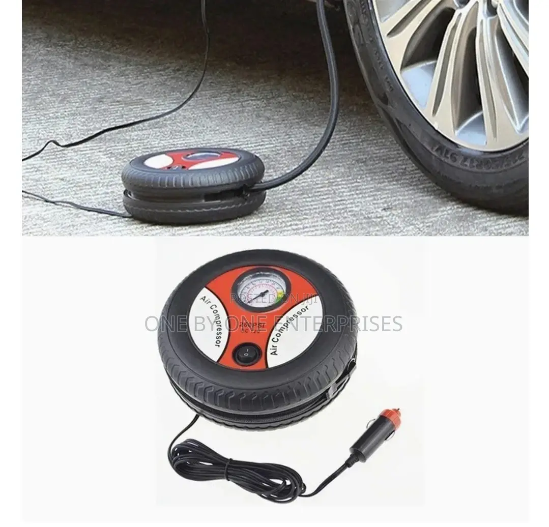 Car Tire Inflation Pump Air Compressor Mini Tire