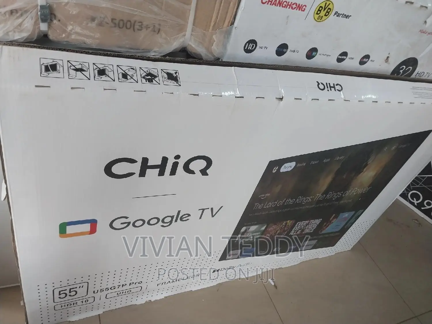 Led Chiq TV Smart 55"inches