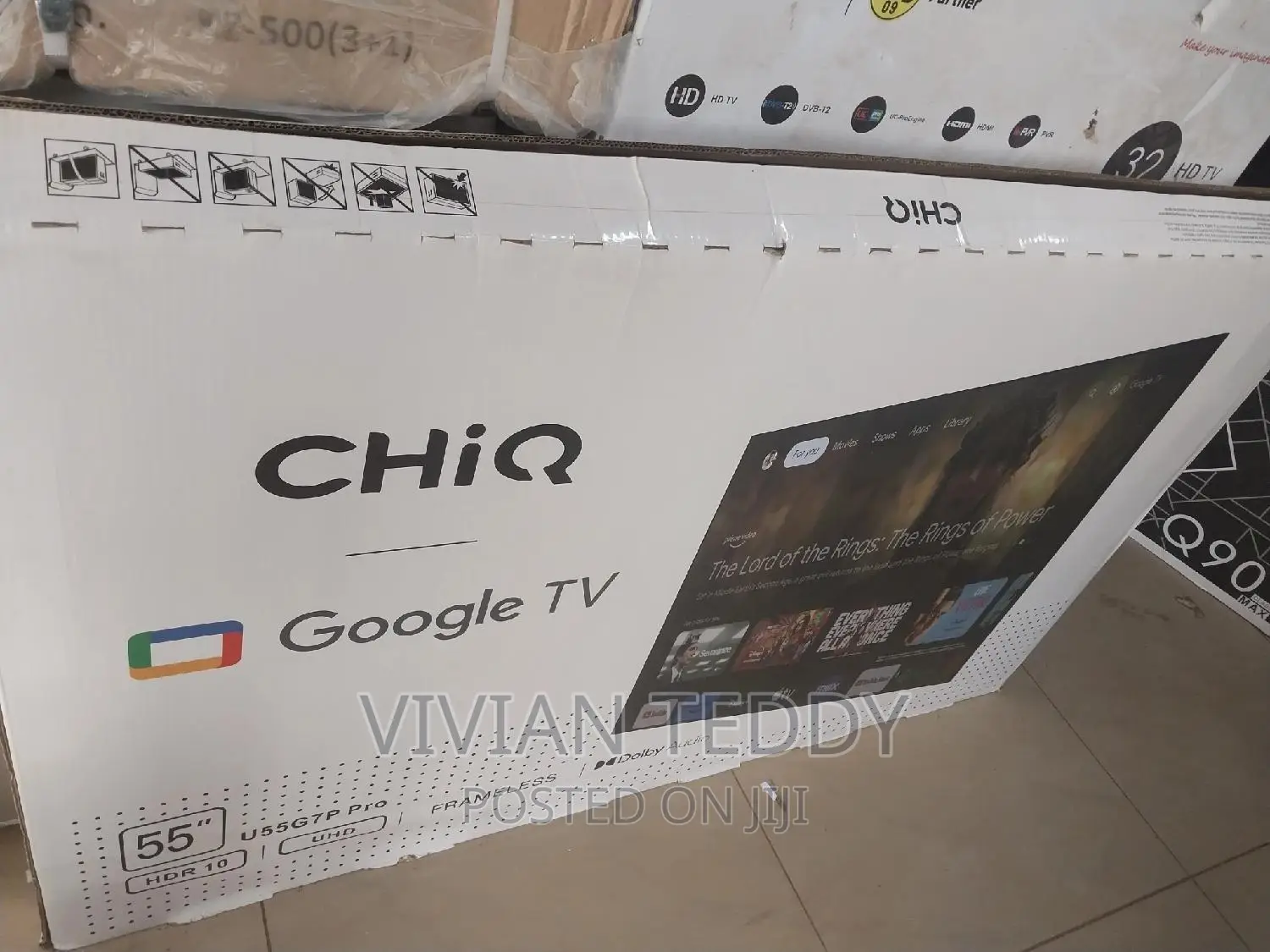 Led Chiq TV Smart 55"inches