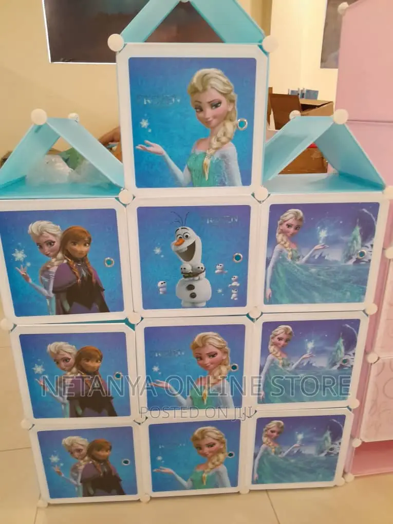 Kids Character Plastic Cabinet