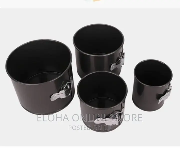 Cake Moulds 4 PCS Round Small