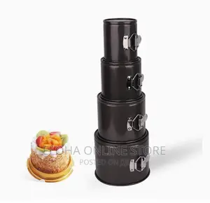 Cake Moulds 4 PCS Round Small