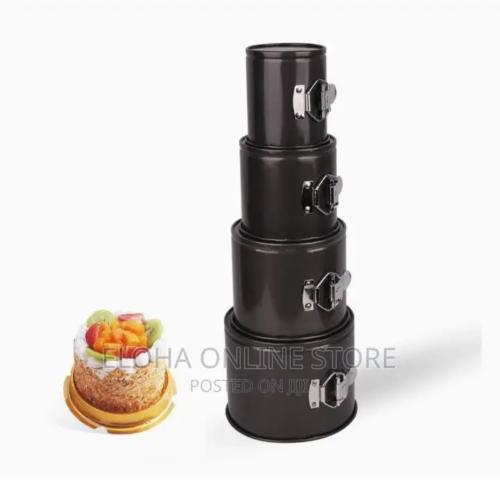 Cake Moulds 4 PCS Round Small