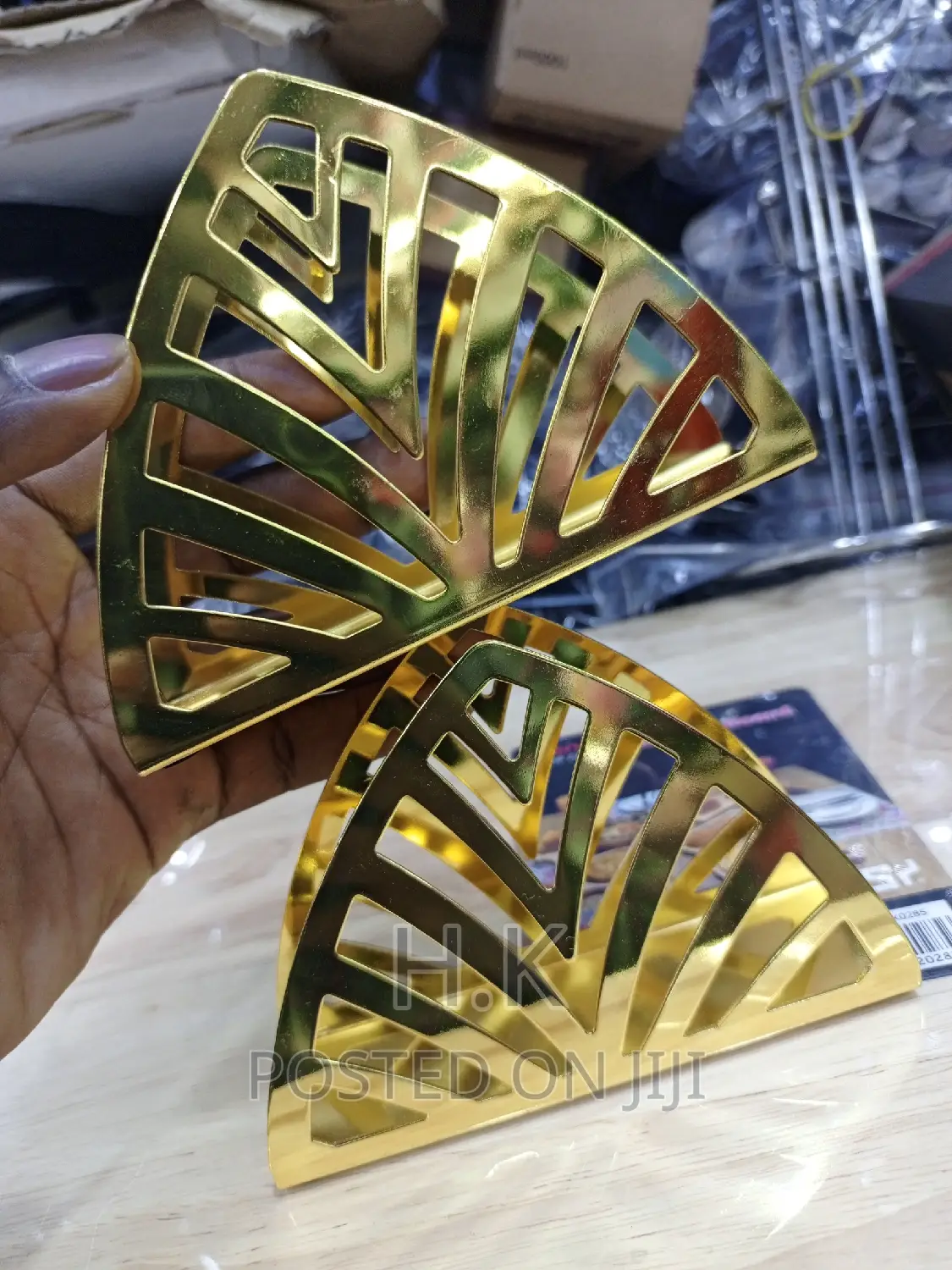Gold Napkin Holder,