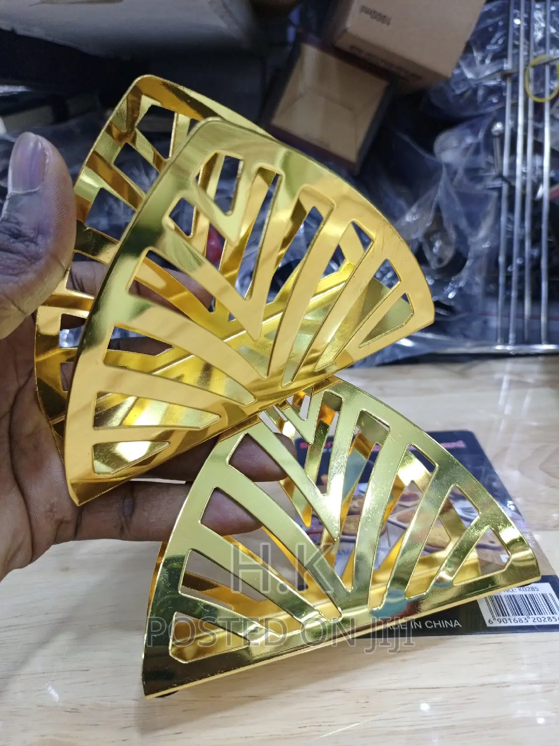 Gold Napkin Holder,