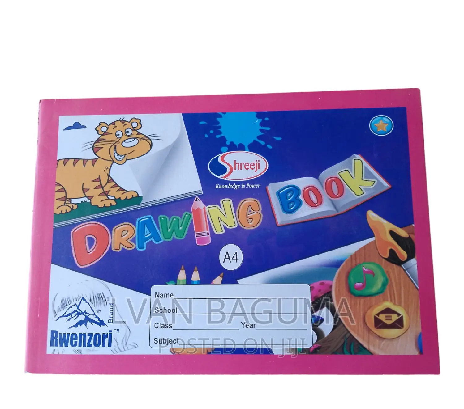 Drawing Books - Size A4, Different Brands