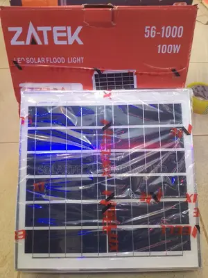 100w Zatek Solar Flood Lights