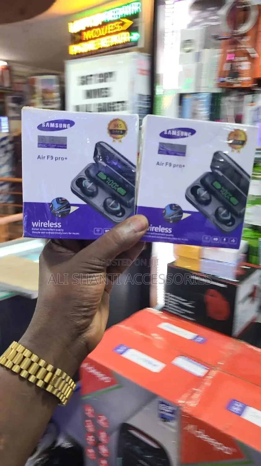 Samsung Air F9 Pro+ Pure Bass Wireless Earbuds TWS