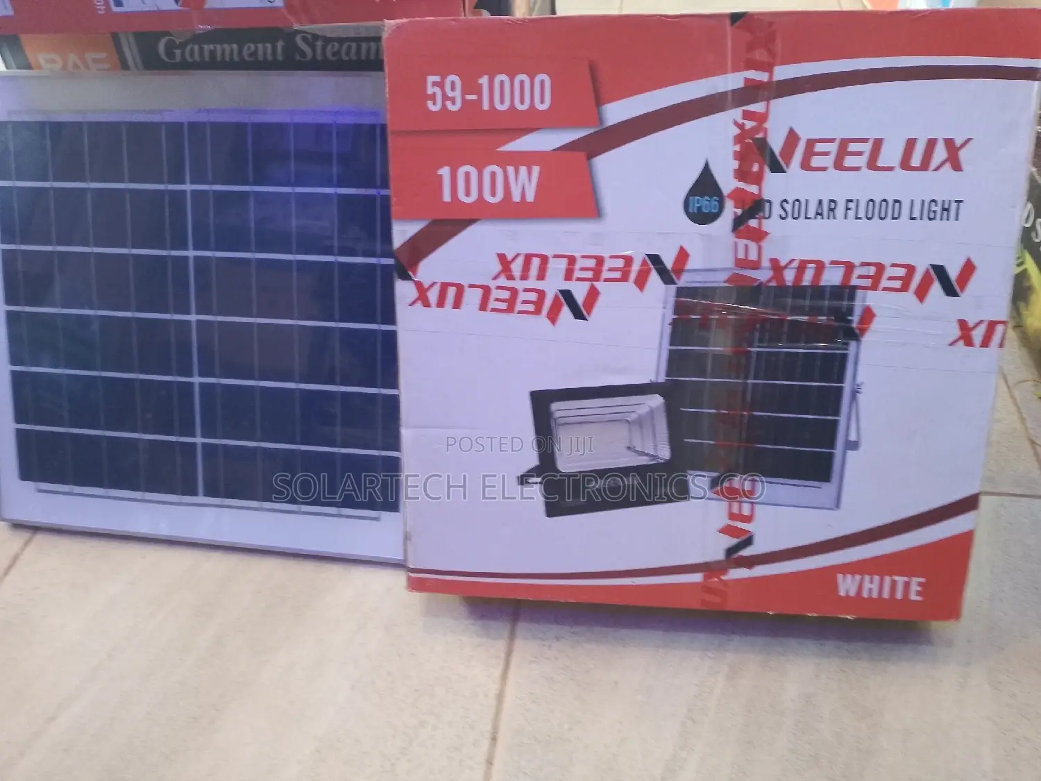 100w Neelux Solar Led Flood Lights