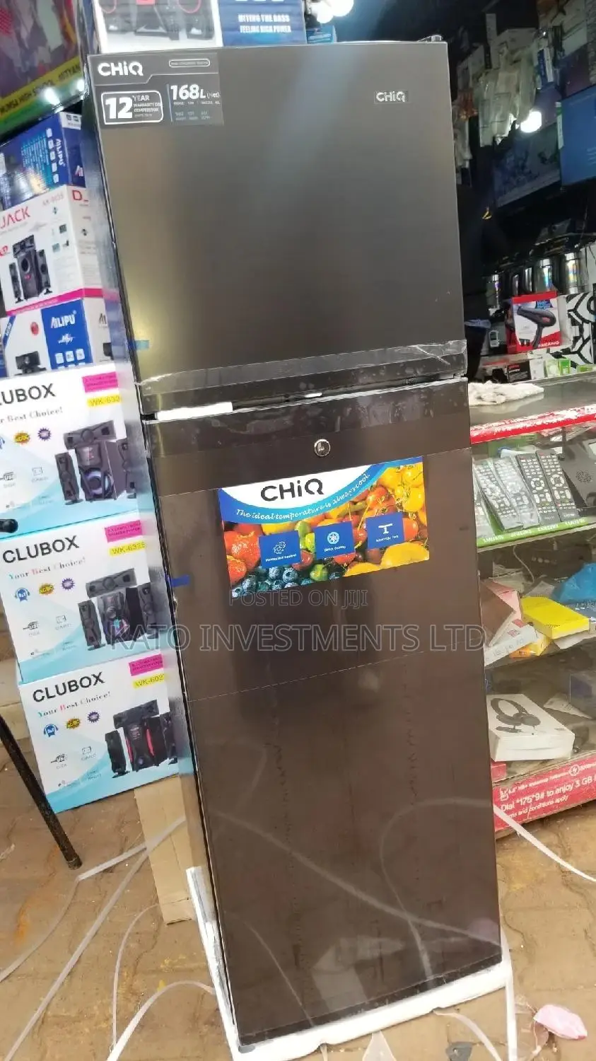 Chiq 220 Litres Double Door Fridge