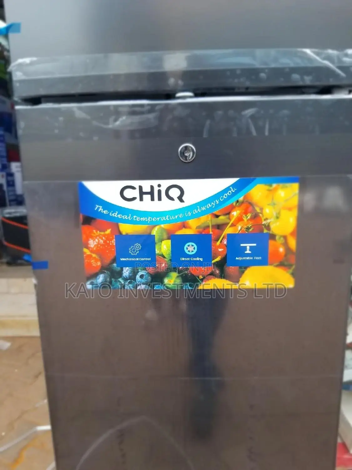Chiq 220 Litres Double Door Fridge