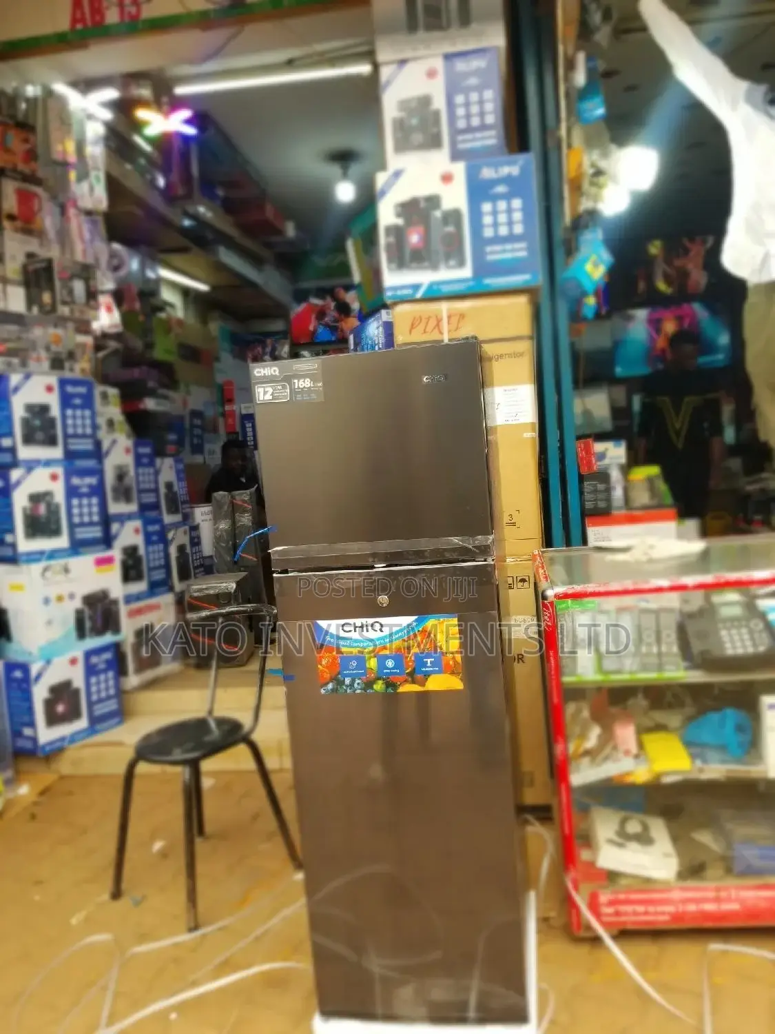 Chiq 220 Litres Double Door Fridge