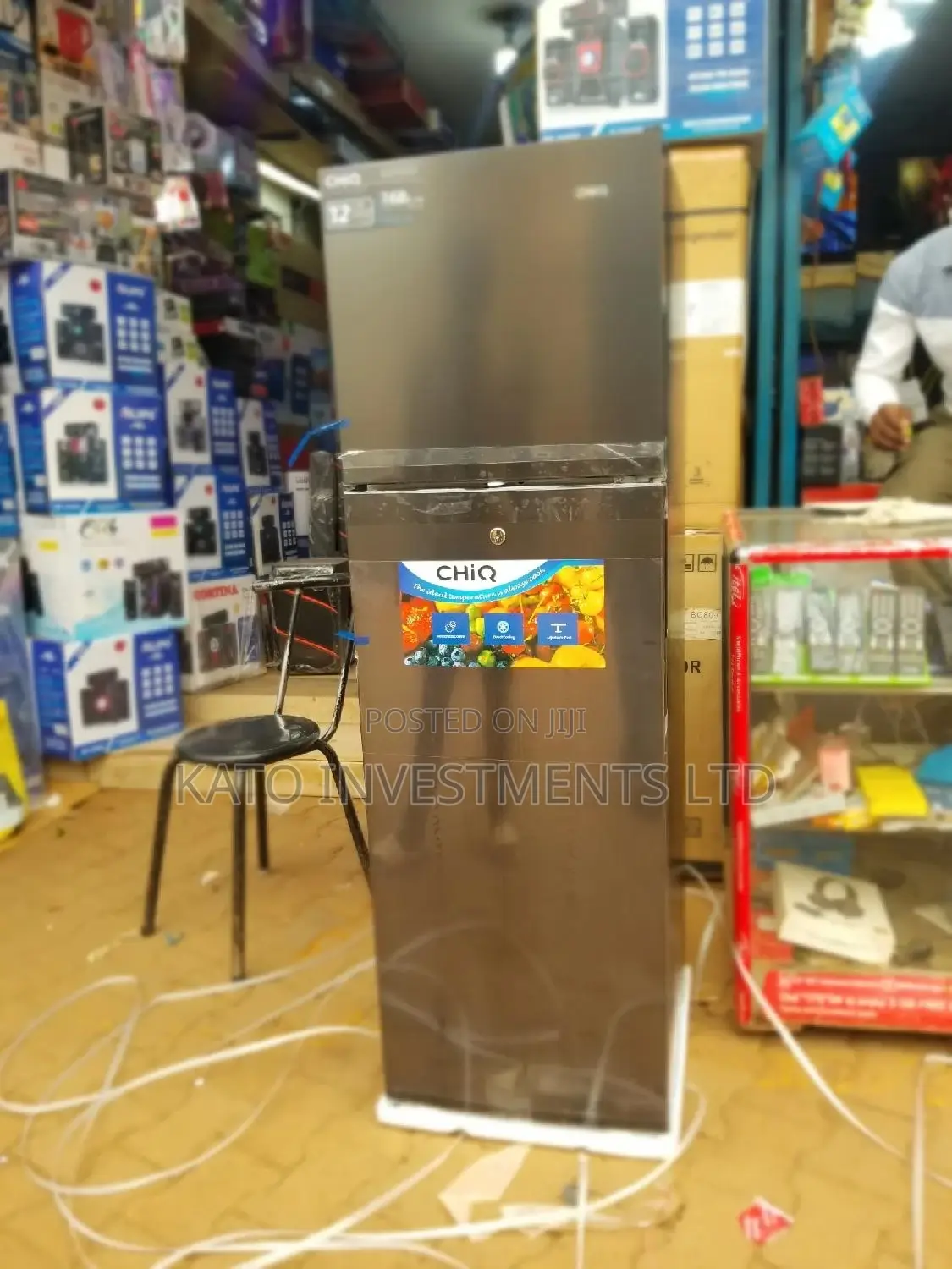 Chiq 220 Litres Double Door Fridge