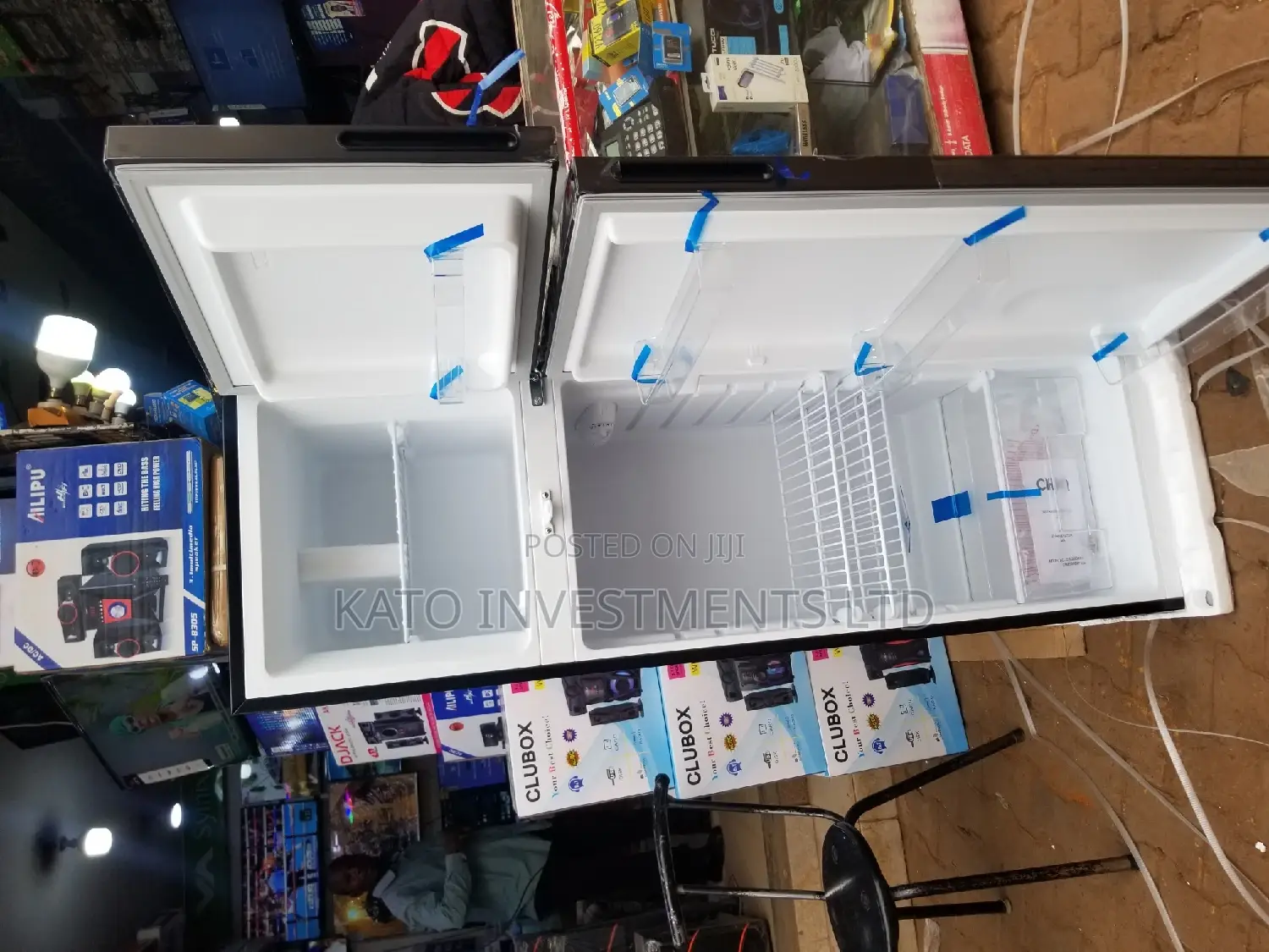 Chiq 220 Litres Double Door Fridge