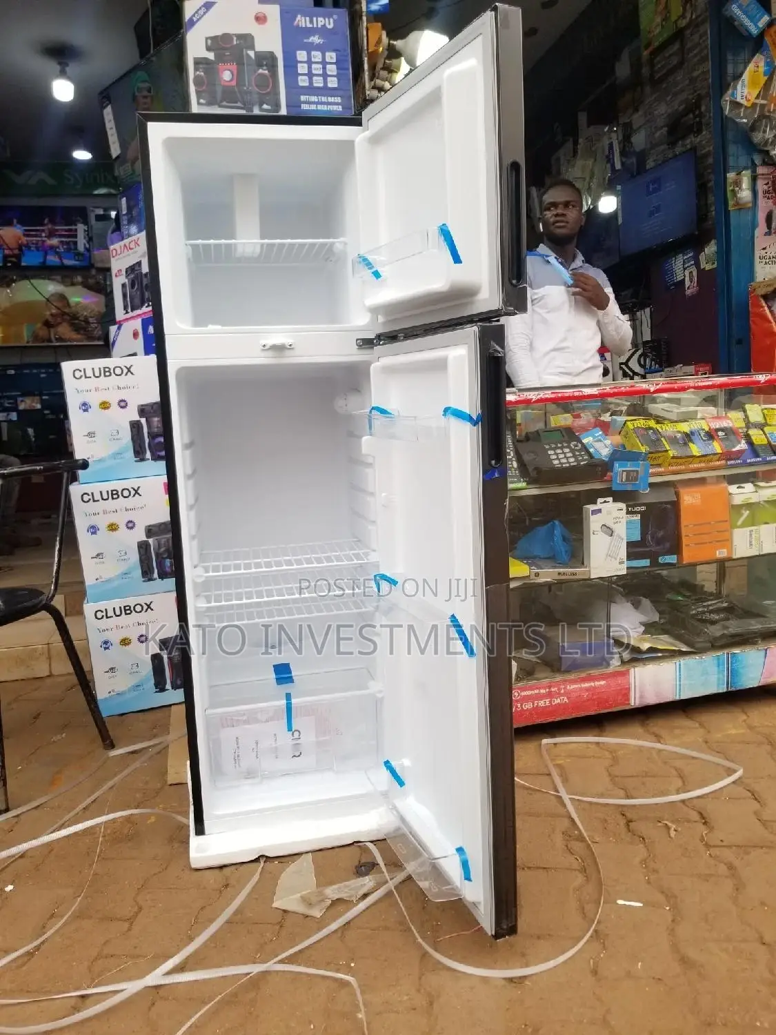 Chiq 220 Litres Double Door Fridge