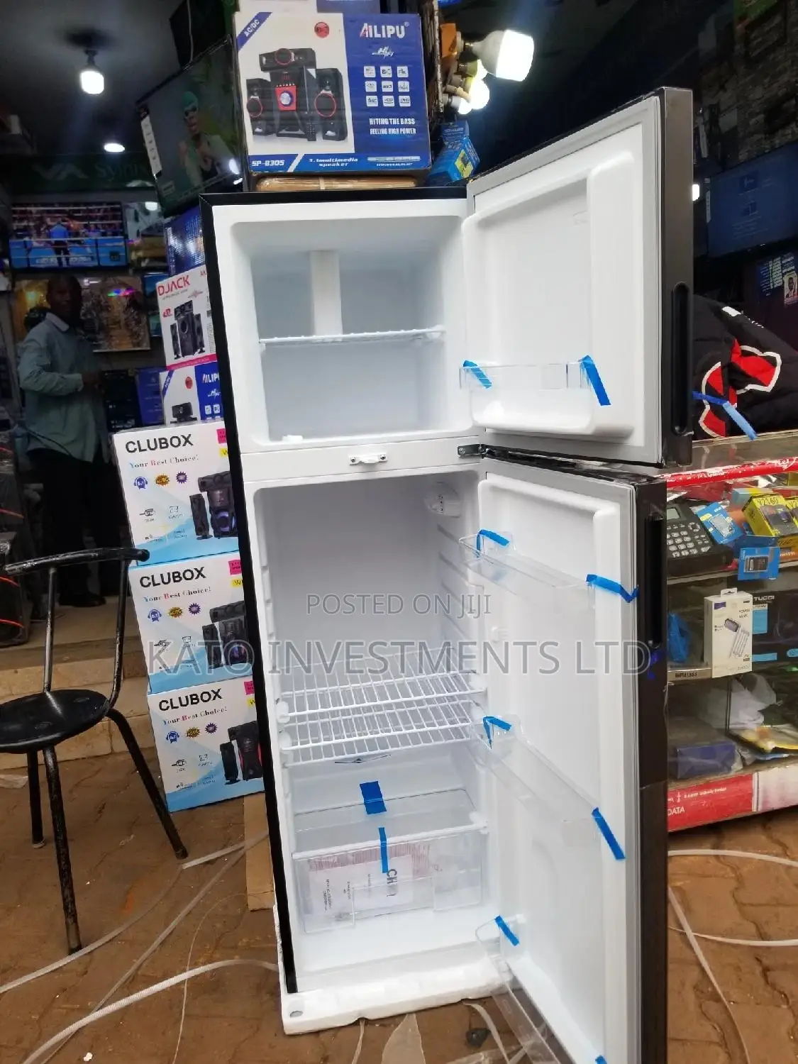 Chiq 220 Litres Double Door Fridge
