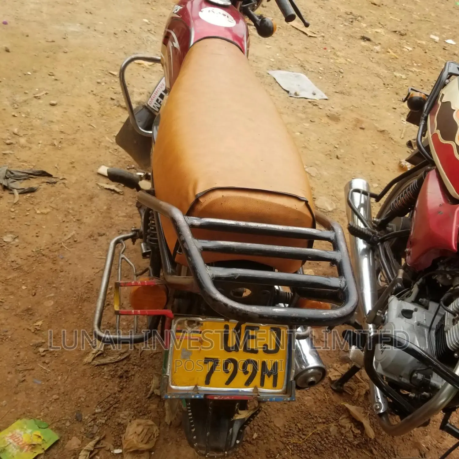 TVS XL 100 2021 Red