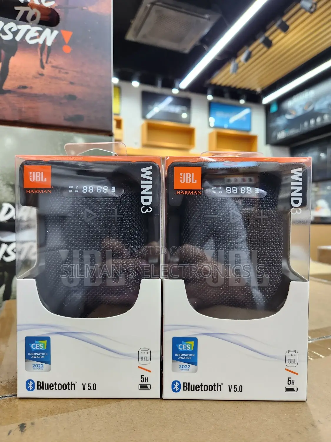 JBL Wind 3 Speaker With Fm Radio