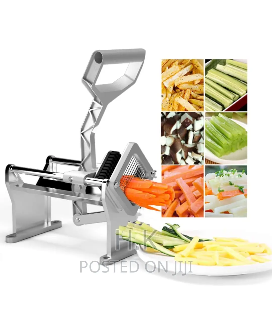 French Fry Cutter Fruit Vegetable Potato Slicer