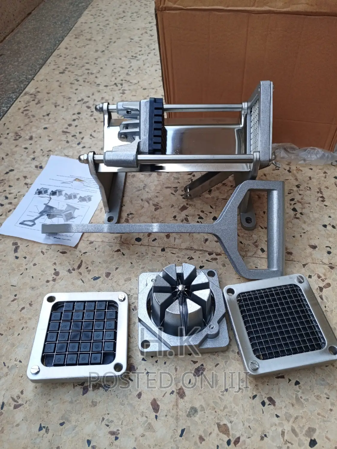 French Fry Cutter Fruit Vegetable Potato Slicer