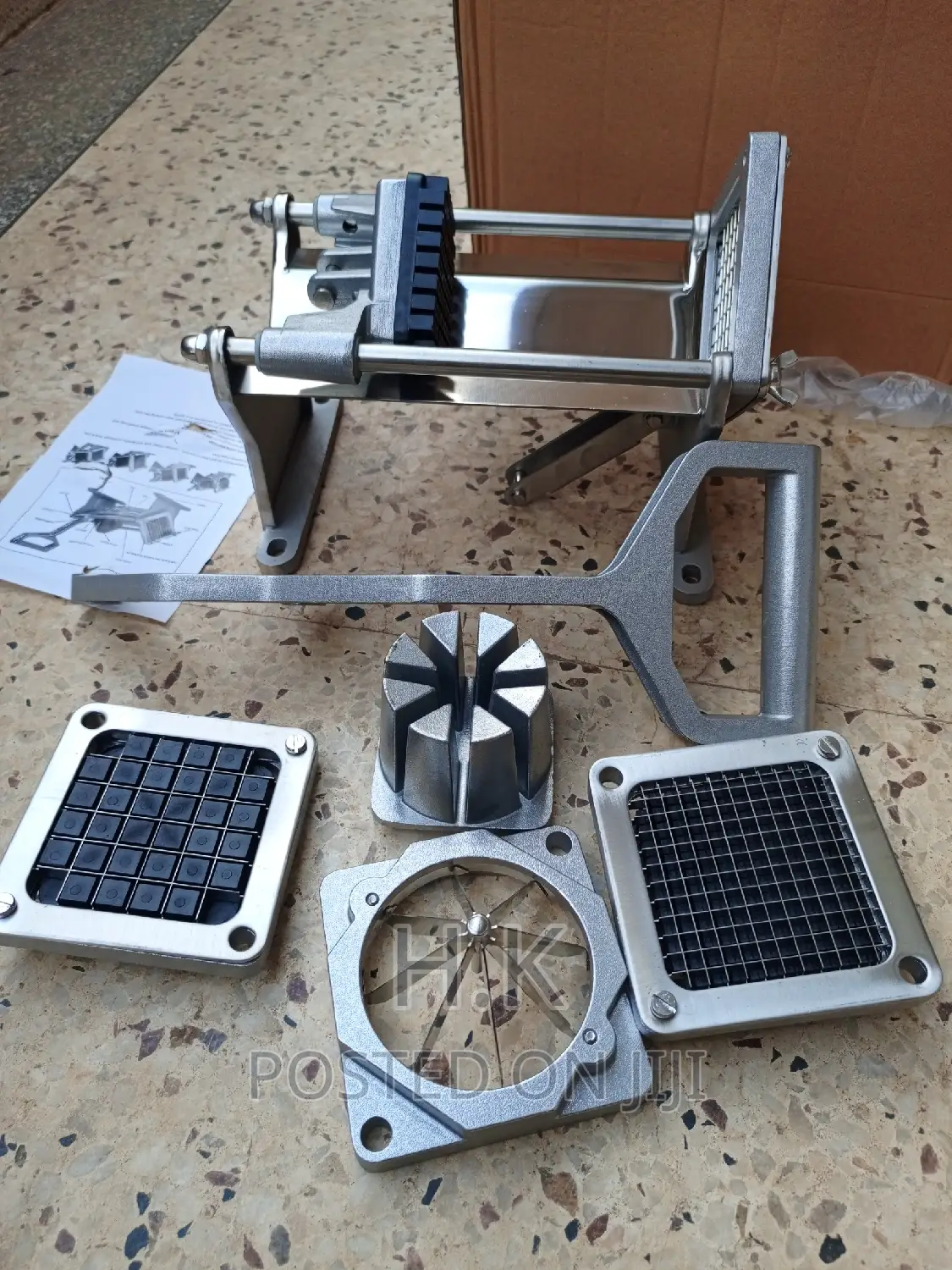 French Fry Cutter Fruit Vegetable Potato Slicer