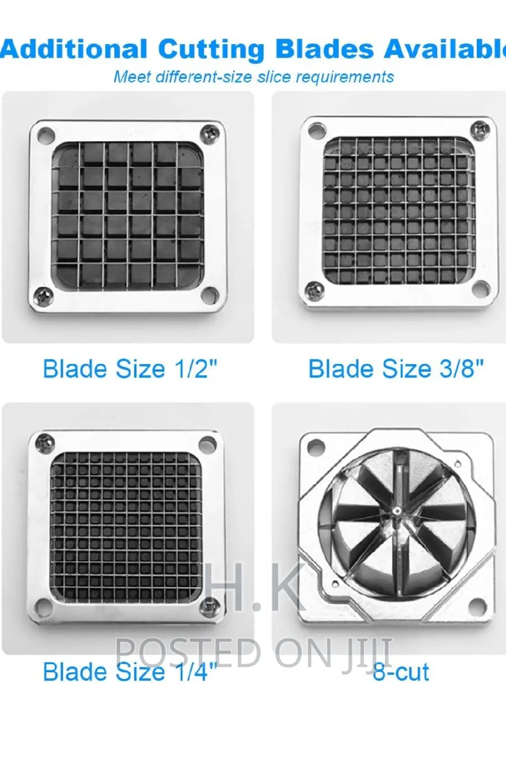 French Fry Cutter Fruit Vegetable Potato Slicer