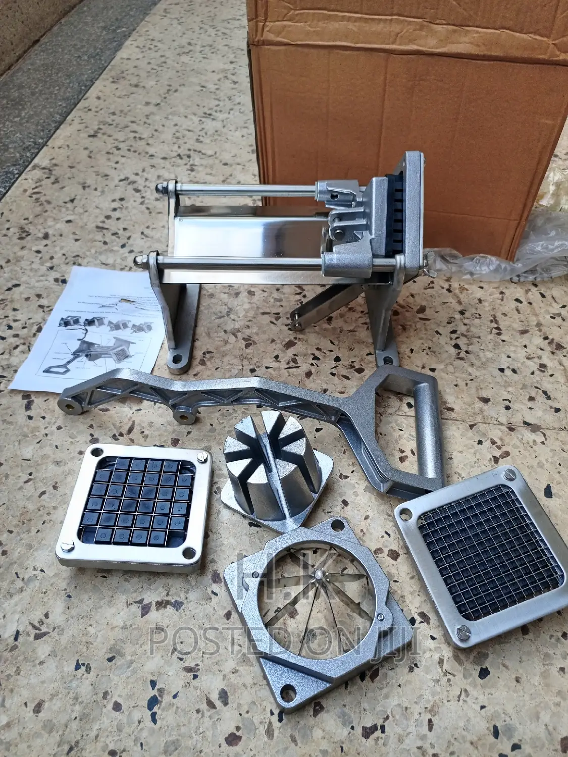 French Fry Cutter Fruit Vegetable Potato Slicer