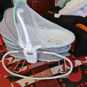 5 in 1 Musical Baby Crib and Rocker
