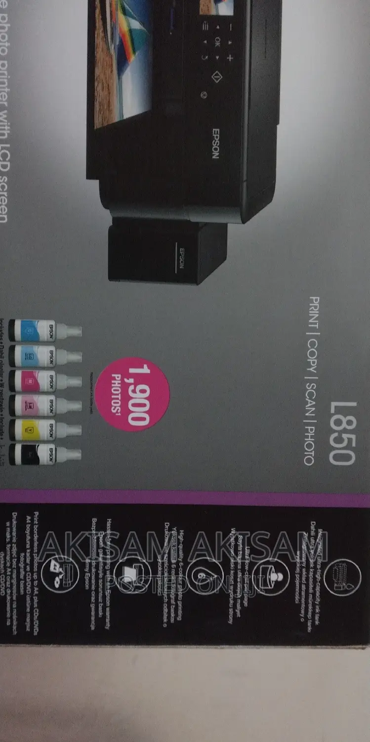 Epson ID and Photo Printer L850