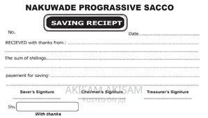 Receipt Books Making
