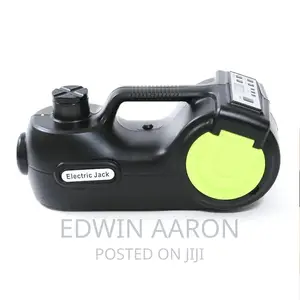Electric Hydraulic Car Jack Kit With Impact Wrench