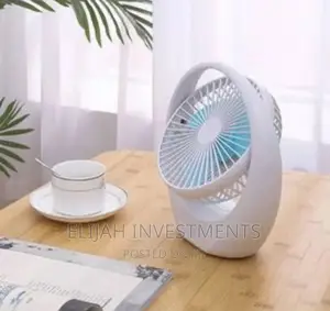 Electric USB Rechargeable Table Min Fan