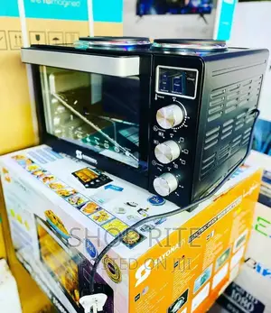 Soyana Mini Oven With Two Hot Plates 35 Litres