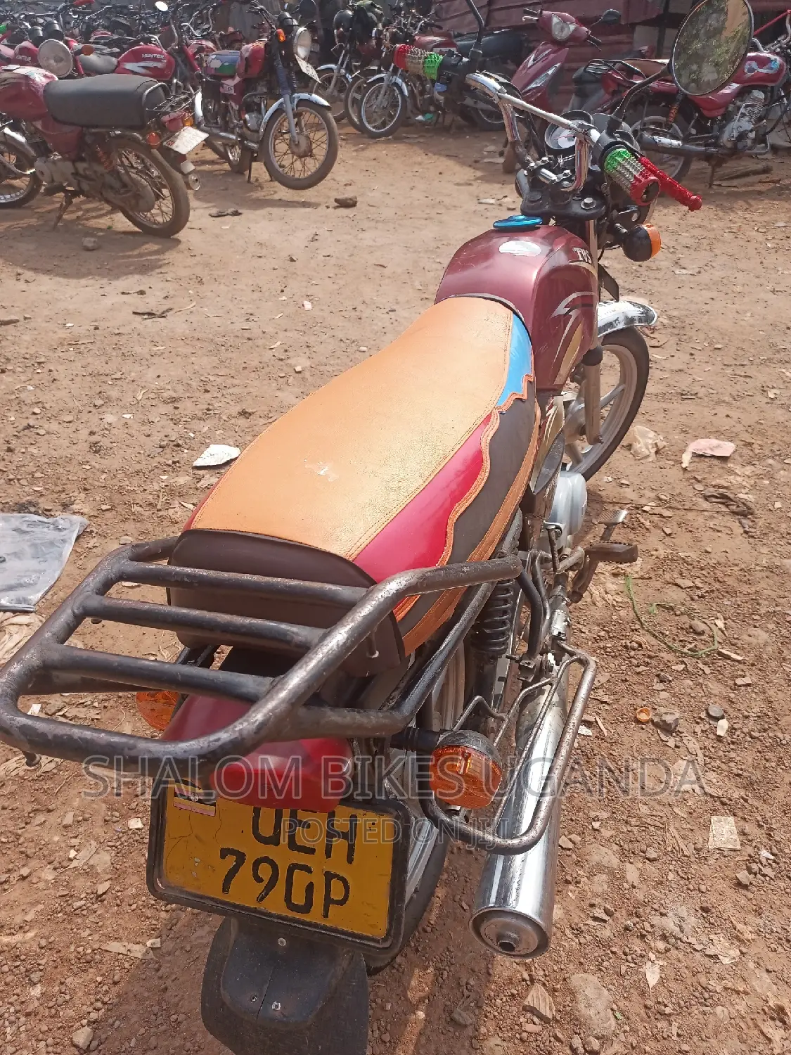 TVS XL 100 2016 Brown